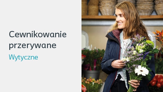Czyste cewnikowanie przerywane.
