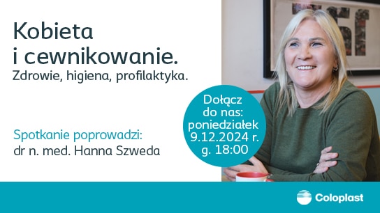Webinar Coloplast o cewnikowaniu u kobiet.