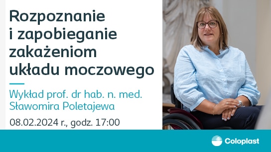 Webinar "Rozpoznanie i zapobieganie zakażeniom układu moczowego"