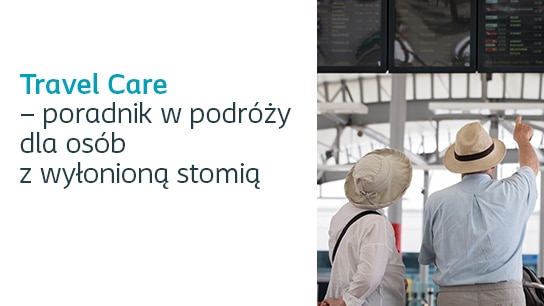 ZESTAW MATERIAŁÓW PRZYDATNYCH W PODRÓŻY ZE STOMIĄ