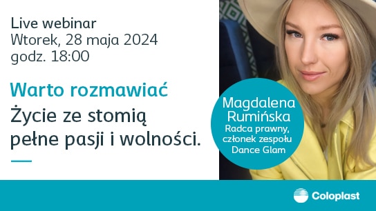 Życie ze stomią pełne pasji i wolności.
