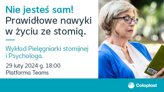 Nie jesteś sam. Prawidłowe nawyki w życiu ze stomią.