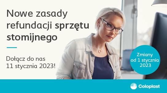 "Zasady refundacji sprzętu stomijnego od 1 stycznia 2023."