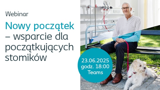 Webinar Nowy początek – wsparcie dla początkujących stomików